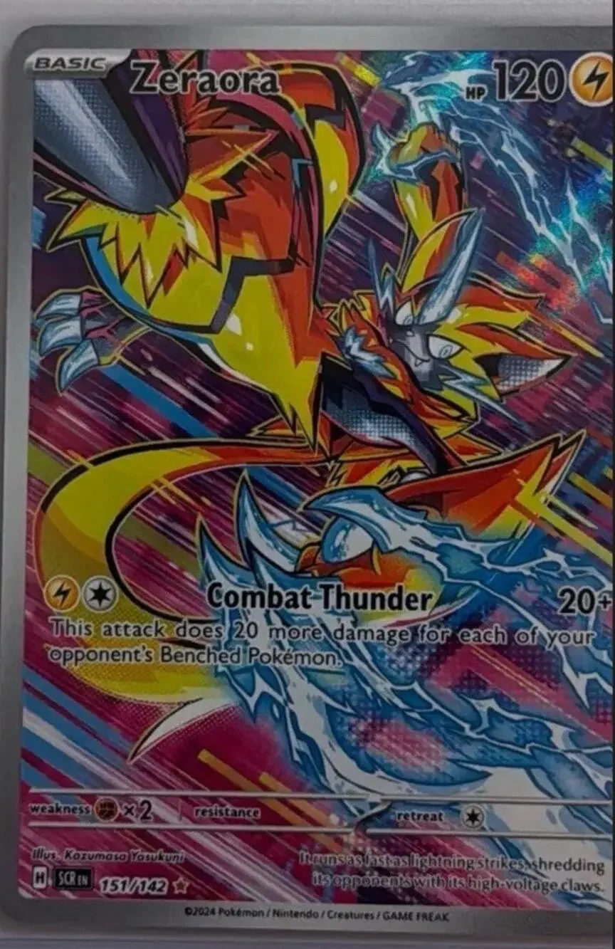Zeraora 151/142 Sv07: Stellar Crown Holo